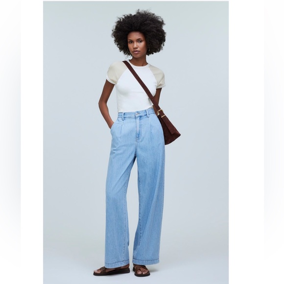 NWT SZ X-SM Made well Color-Block Raglan Baby Tee 🩶 - Picture 6 of 6